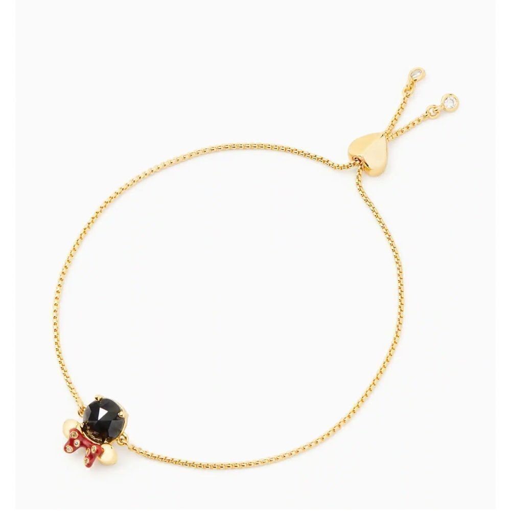 NWT Kate Spade Disney Minnie slider bracelet M1